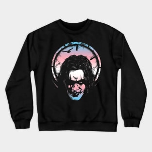 Crow trans pride Crewneck Sweatshirt